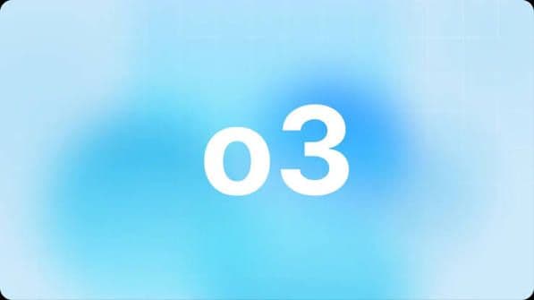 White number 03 prominently displayed on a soft, light blue gradient background.