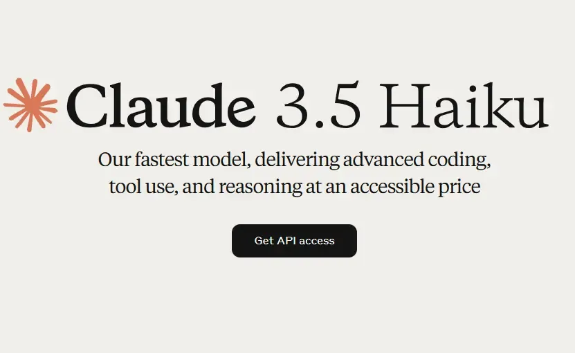 Claude 3.5 Haiku model, offering advanced coding, tool use, and reasoning capabilities.