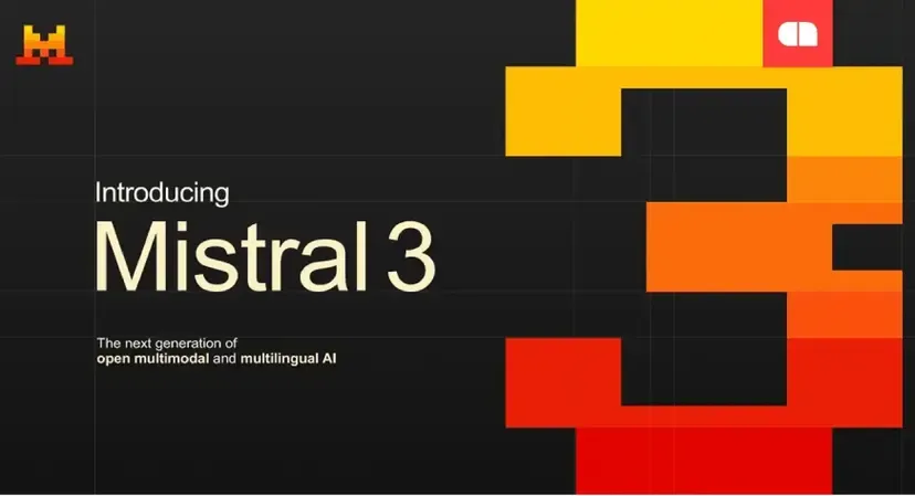 Introducing Mistral 3, the next generation of open multimodal and multilingual AI.