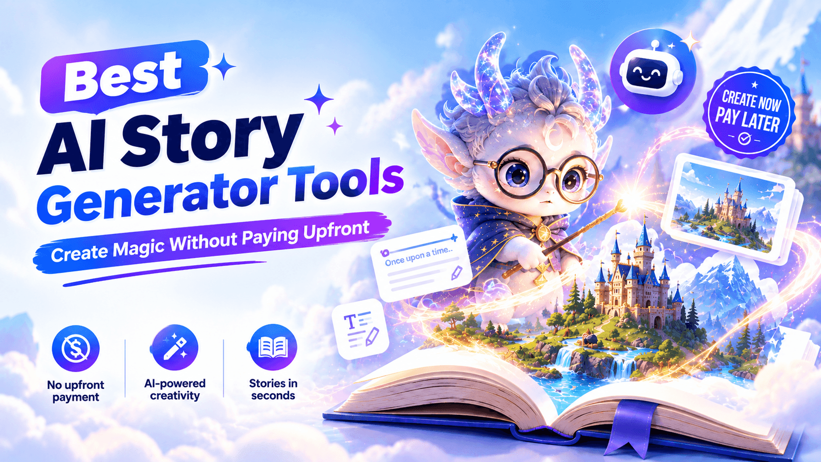 Best AI Story Generator Tools for Creating Stories Without Paying Upfront