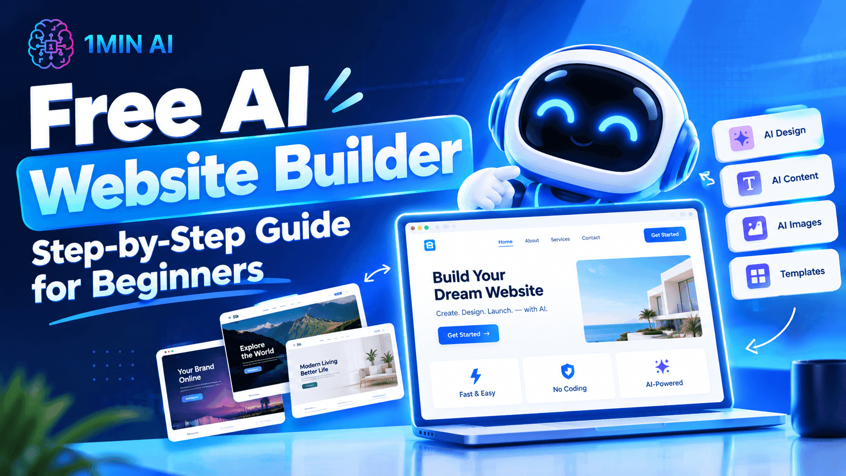 Free AI Website Builder: Step-by-Step Guide for Beginners