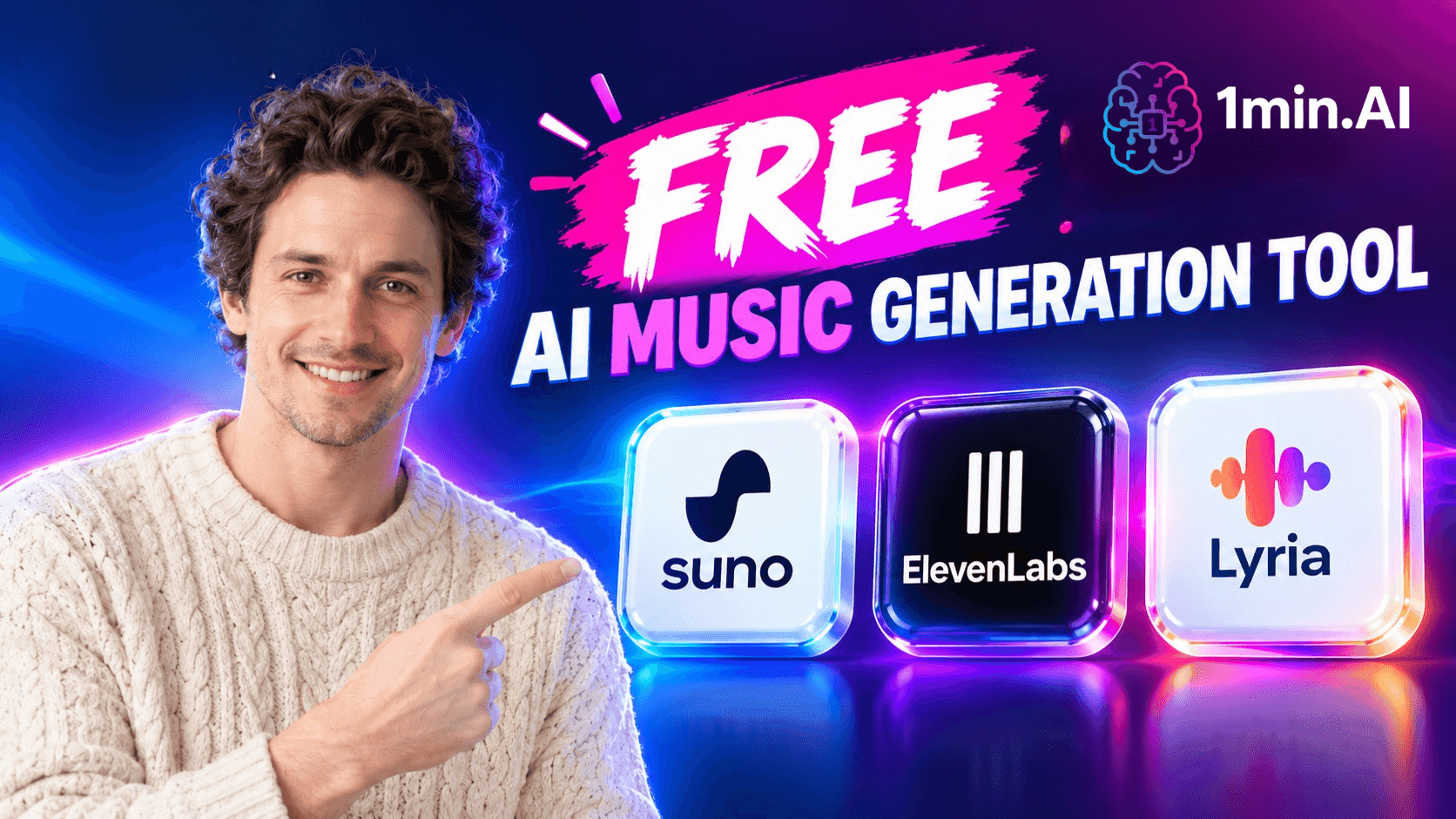 Free AI music generator for creating songs from text prompts and lyrics